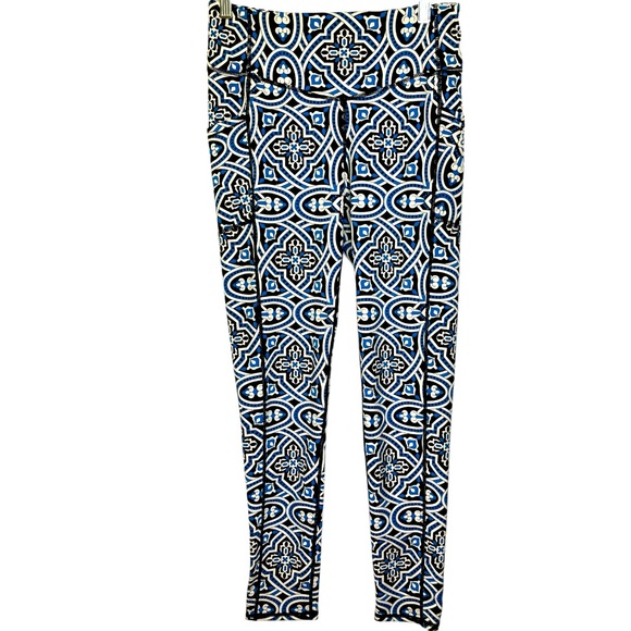 J. McLaughlin Pants - J. MCLAUGHLIN mosaic tiles athleisure euc leggings m